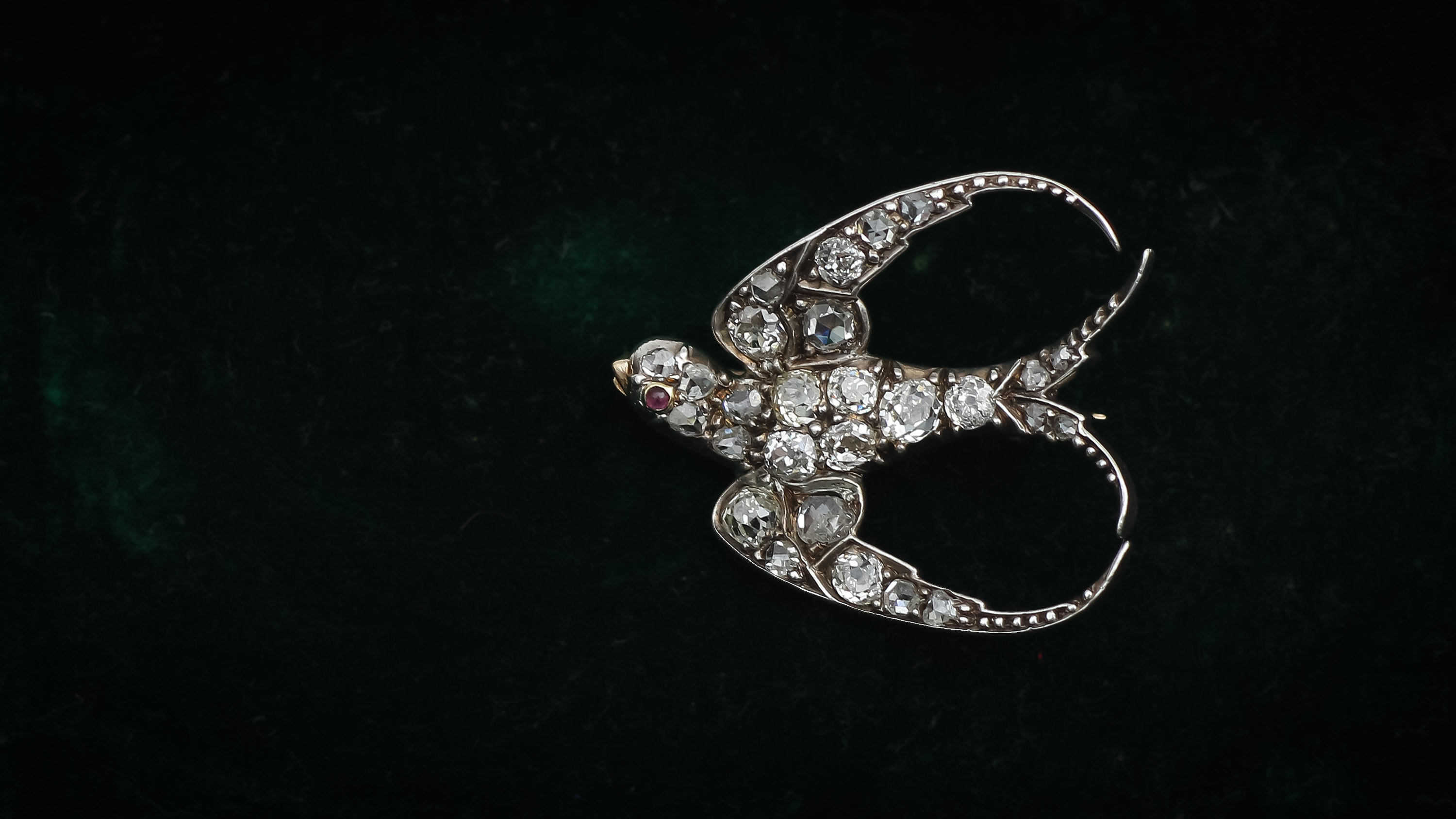 Swallow Brooch