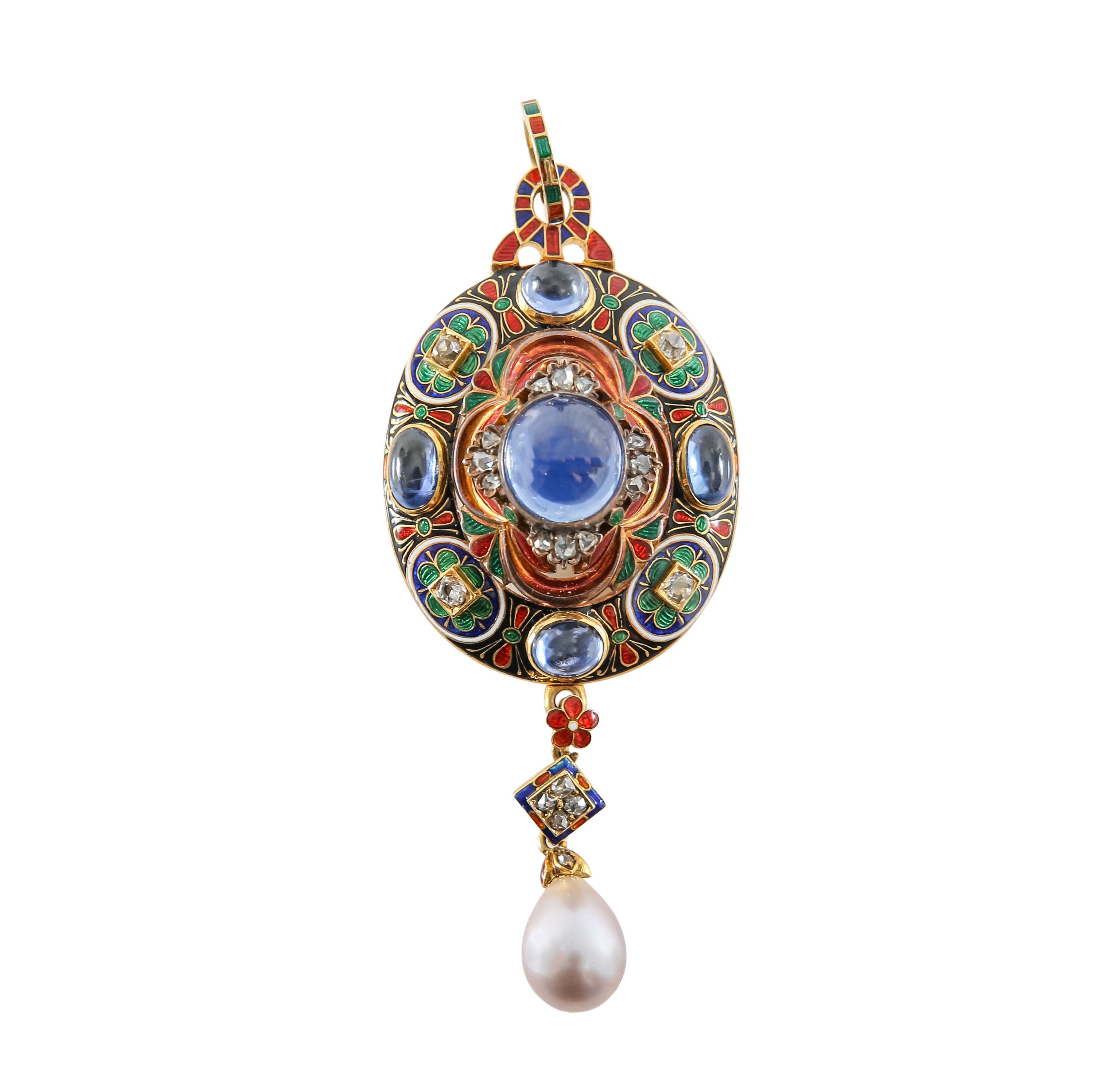 Sapphire Pendant Square (3)